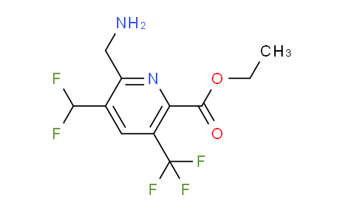 AM47512 | 1361764-59-1 | Ethyl 2-(aminomethyl)-3-(difluoromethyl)-5-(trifluoromethyl)pyridine-6-carboxylate