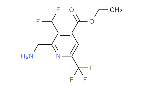 AM47513 | 1361700-22-2 | Ethyl 2-(aminomethyl)-3-(difluoromethyl)-6-(trifluoromethyl)pyridine-4-carboxylate