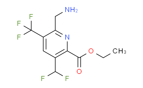 AM47522 | 1361779-06-7 | Ethyl 2-(aminomethyl)-5-(difluoromethyl)-3-(trifluoromethyl)pyridine-6-carboxylate
