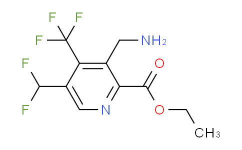 AM47547 | 1361764-81-9 | Ethyl 3-(aminomethyl)-5-(difluoromethyl)-4-(trifluoromethyl)pyridine-2-carboxylate