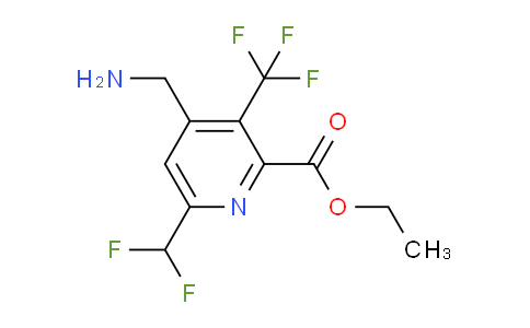 AM47554 | 1361821-51-3 | Ethyl 4-(aminomethyl)-6-(difluoromethyl)-3-(trifluoromethyl)pyridine-2-carboxylate