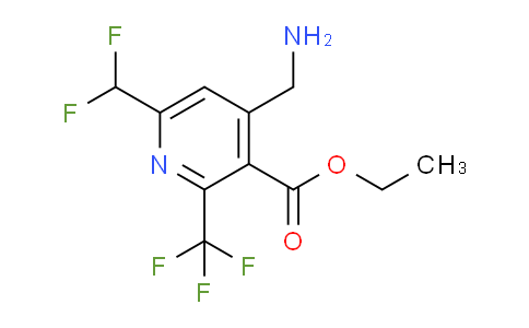 AM47556 | 1361829-37-9 | Ethyl 4-(aminomethyl)-6-(difluoromethyl)-2-(trifluoromethyl)pyridine-3-carboxylate