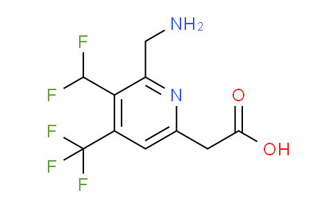 AM47570 | 1361700-44-8 | 2-(Aminomethyl)-3-(difluoromethyl)-4-(trifluoromethyl)pyridine-6-acetic acid