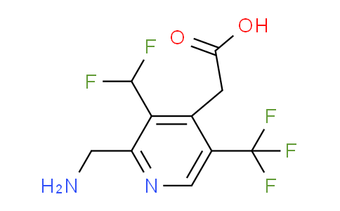 AM47571 | 1361813-19-5 | 2-(Aminomethyl)-3-(difluoromethyl)-5-(trifluoromethyl)pyridine-4-acetic acid