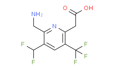 AM47572 | 1361881-41-5 | 2-(Aminomethyl)-3-(difluoromethyl)-5-(trifluoromethyl)pyridine-6-acetic acid