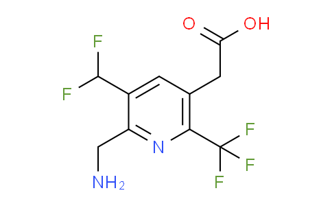 AM47574 | 1361821-59-1 | 2-(Aminomethyl)-3-(difluoromethyl)-6-(trifluoromethyl)pyridine-5-acetic acid