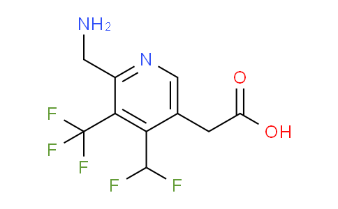 AM47575 | 1361779-39-6 | 2-(Aminomethyl)-4-(difluoromethyl)-3-(trifluoromethyl)pyridine-5-acetic acid
