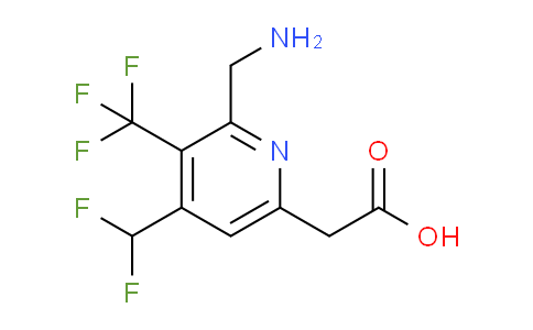AM47576 | 1361829-48-2 | 2-(Aminomethyl)-4-(difluoromethyl)-3-(trifluoromethyl)pyridine-6-acetic acid