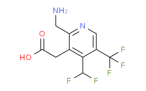 AM47577 | 1361904-86-0 | 2-(Aminomethyl)-4-(difluoromethyl)-5-(trifluoromethyl)pyridine-3-acetic acid