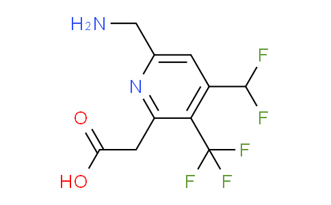 AM47578 | 1361885-56-4 | 6-(Aminomethyl)-4-(difluoromethyl)-3-(trifluoromethyl)pyridine-2-acetic acid