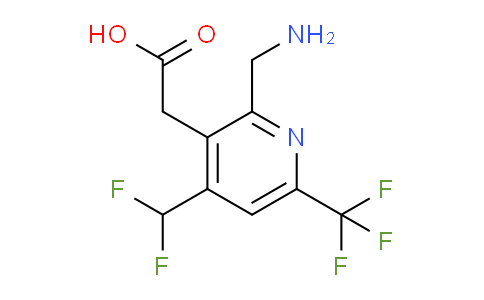 AM47579 | 1361844-33-8 | 2-(Aminomethyl)-4-(difluoromethyl)-6-(trifluoromethyl)pyridine-3-acetic acid