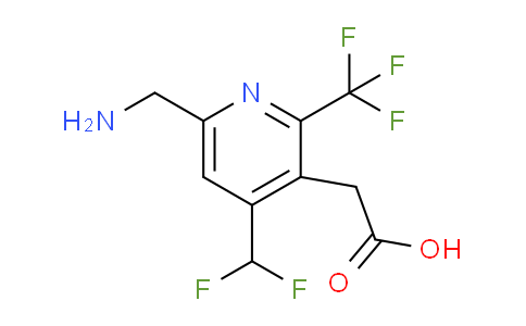 AM47580 | 1361750-03-9 | 6-(Aminomethyl)-4-(difluoromethyl)-2-(trifluoromethyl)pyridine-3-acetic acid