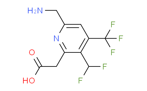 AM47584 | 1361829-54-0 | 6-(Aminomethyl)-3-(difluoromethyl)-4-(trifluoromethyl)pyridine-2-acetic acid
