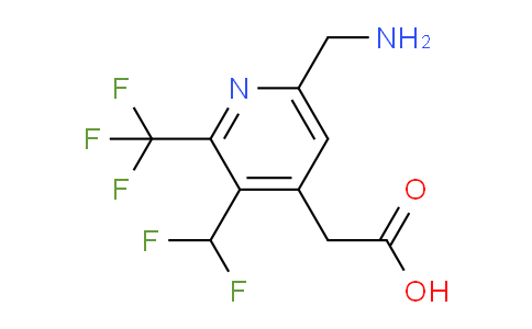 AM47585 | 1361700-50-6 | 6-(Aminomethyl)-3-(difluoromethyl)-2-(trifluoromethyl)pyridine-4-acetic acid