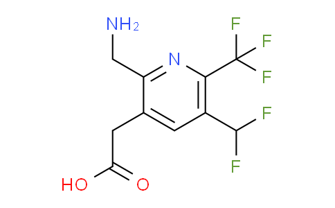 AM47586 | 1361885-61-1 | 2-(Aminomethyl)-5-(difluoromethyl)-6-(trifluoromethyl)pyridine-3-acetic acid