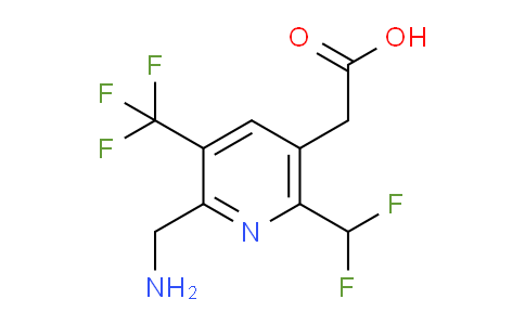 AM47588 | 1361821-61-5 | 2-(Aminomethyl)-6-(difluoromethyl)-3-(trifluoromethyl)pyridine-5-acetic acid