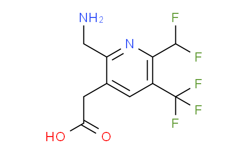 AM47591 | 1361904-91-7 | 2-(Aminomethyl)-6-(difluoromethyl)-5-(trifluoromethyl)pyridine-3-acetic acid
