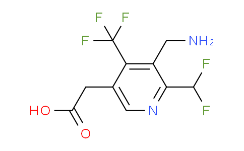 AM47593 | 1361702-44-4 | 3-(Aminomethyl)-2-(difluoromethyl)-4-(trifluoromethyl)pyridine-5-acetic acid