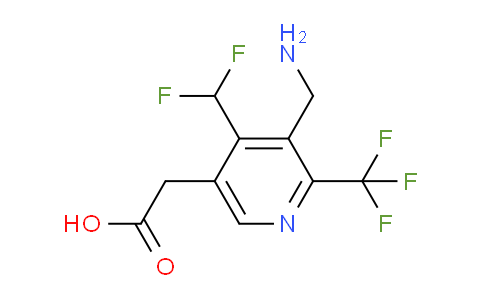 AM47599 | 1361779-55-6 | 3-(Aminomethyl)-4-(difluoromethyl)-2-(trifluoromethyl)pyridine-5-acetic acid