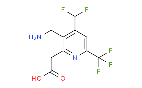 AM47603 | 1361813-83-3 | 3-(Aminomethyl)-4-(difluoromethyl)-6-(trifluoromethyl)pyridine-2-acetic acid
