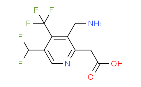 AM47607 | 1361881-57-3 | 3-(Aminomethyl)-5-(difluoromethyl)-4-(trifluoromethyl)pyridine-2-acetic acid