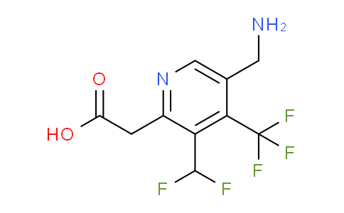 AM47608 | 1361750-19-7 | 5-(Aminomethyl)-3-(difluoromethyl)-4-(trifluoromethyl)pyridine-2-acetic acid