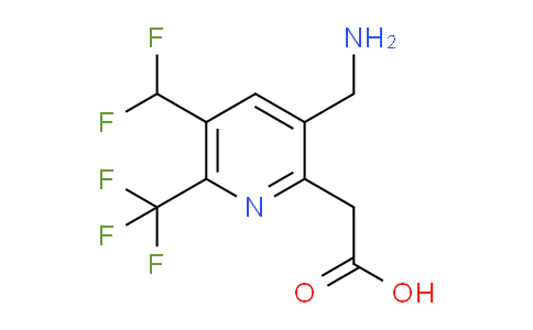 AM47609 | 1361885-72-4 | 3-(Aminomethyl)-5-(difluoromethyl)-6-(trifluoromethyl)pyridine-2-acetic acid