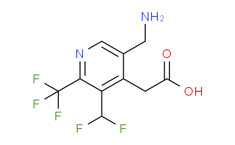 AM47610 | 1361702-53-5 | 5-(Aminomethyl)-3-(difluoromethyl)-2-(trifluoromethyl)pyridine-4-acetic acid