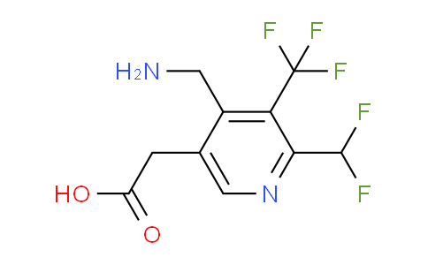 AM47611 | 1361829-65-3 | 4-(Aminomethyl)-2-(difluoromethyl)-3-(trifluoromethyl)pyridine-5-acetic acid