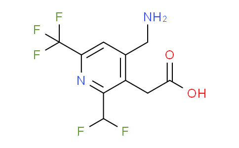 AM47615 | 1361700-61-9 | 4-(Aminomethyl)-2-(difluoromethyl)-6-(trifluoromethyl)pyridine-3-acetic acid