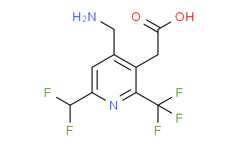 AM47616 | 1361904-97-3 | 4-(Aminomethyl)-6-(difluoromethyl)-2-(trifluoromethyl)pyridine-3-acetic acid