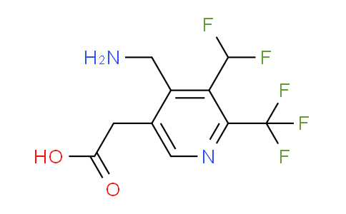 AM47617 | 1361813-91-3 | 4-(Aminomethyl)-3-(difluoromethyl)-2-(trifluoromethyl)pyridine-5-acetic acid