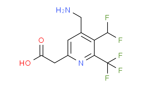 AM47618 | 1361765-04-9 | 4-(Aminomethyl)-3-(difluoromethyl)-2-(trifluoromethyl)pyridine-6-acetic acid