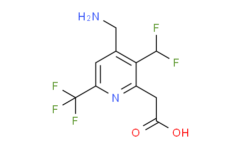 AM47621 | 1361702-69-3 | 4-(Aminomethyl)-3-(difluoromethyl)-6-(trifluoromethyl)pyridine-2-acetic acid