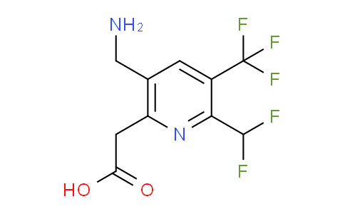 AM47624 | 1361844-57-6 | 5-(Aminomethyl)-2-(difluoromethyl)-3-(trifluoromethyl)pyridine-6-acetic acid