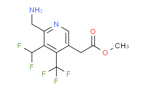 AM47629 | 1361905-12-5 | Methyl 2-(aminomethyl)-3-(difluoromethyl)-4-(trifluoromethyl)pyridine-5-acetate