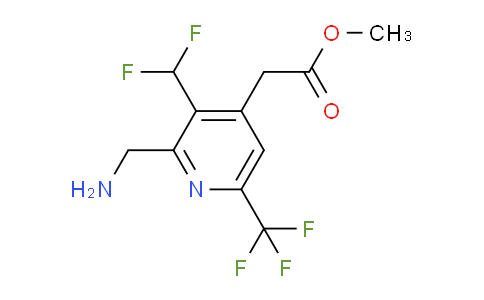 AM47633 | 1361881-65-3 | Methyl 2-(aminomethyl)-3-(difluoromethyl)-6-(trifluoromethyl)pyridine-4-acetate