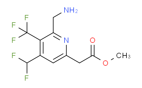 AM47636 | 1361797-53-6 | Methyl 2-(aminomethyl)-4-(difluoromethyl)-3-(trifluoromethyl)pyridine-6-acetate