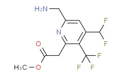 AM47638 | 1361813-43-5 | Methyl 6-(aminomethyl)-4-(difluoromethyl)-3-(trifluoromethyl)pyridine-2-acetate