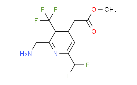AM47640 | 1361702-89-7 | Methyl 2-(aminomethyl)-6-(difluoromethyl)-3-(trifluoromethyl)pyridine-4-acetate