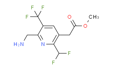 AM47641 | 1361750-42-6 | Methyl 2-(aminomethyl)-6-(difluoromethyl)-3-(trifluoromethyl)pyridine-5-acetate