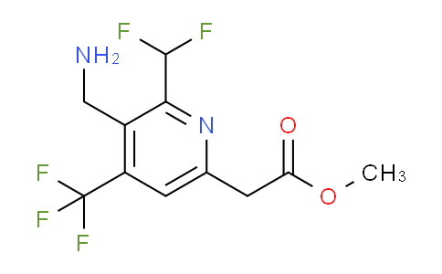 AM47647 | 1361868-46-3 | Methyl 3-(aminomethyl)-2-(difluoromethyl)-4-(trifluoromethyl)pyridine-6-acetate