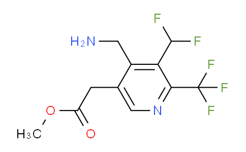 AM47650 | 1361750-55-1 | Methyl 4-(aminomethyl)-3-(difluoromethyl)-2-(trifluoromethyl)pyridine-5-acetate