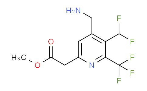 AM47651 | 1361905-47-6 | Methyl 4-(aminomethyl)-3-(difluoromethyl)-2-(trifluoromethyl)pyridine-6-acetate