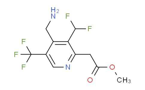 AM47652 | 1361814-19-8 | Methyl 4-(aminomethyl)-3-(difluoromethyl)-5-(trifluoromethyl)pyridine-2-acetate