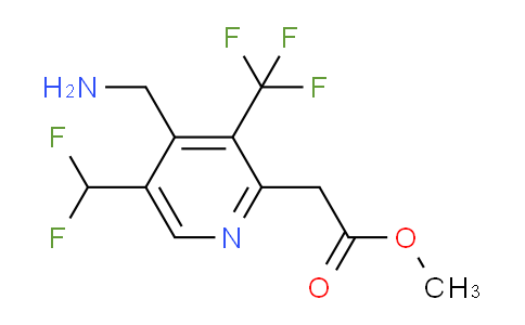 AM47653 | 1361779-98-7 | Methyl 4-(aminomethyl)-5-(difluoromethyl)-3-(trifluoromethyl)pyridine-2-acetate