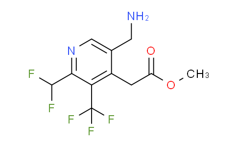 AM47656 | 1361764-94-4 | Methyl 5-(aminomethyl)-2-(difluoromethyl)-3-(trifluoromethyl)pyridine-4-acetate