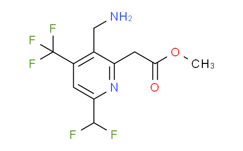 AM47659 | 1361813-73-1 | Methyl 3-(aminomethyl)-6-(difluoromethyl)-4-(trifluoromethyl)pyridine-2-acetate