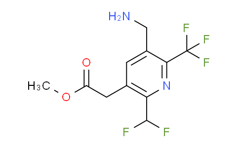 AM47660 | 1361703-17-4 | Methyl 3-(aminomethyl)-6-(difluoromethyl)-2-(trifluoromethyl)pyridine-5-acetate
