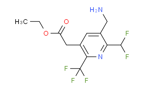AM47691 | 1361780-17-7 | Ethyl 3-(aminomethyl)-2-(difluoromethyl)-6-(trifluoromethyl)pyridine-5-acetate